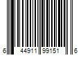 Barcode Image for UPC code 644911991516