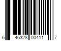 Barcode Image for UPC code 646328004117. Product Name: Zephyr - Duct Cover Extension for ZNA - Stainless Steel