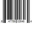 Barcode Image for UPC code 647759026464. Product Name: Blessing French Horn MPC  EKB  11  126BL