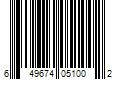 Barcode Image for UPC code 649674051002. Product Name: KISS - RPM DESIGNED POCKET BOAR BRUSH BLUE CAM (MEDIUM)