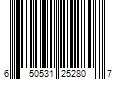 Barcode Image for UPC code 650531252807. Product Name: Kohler Iron/Tones? 17" X 18-3/4" X 8-1/4" Top-Mount/Undermount Single-Bowl Kitchen Sink Sea Salt (K-6584-Ff)
