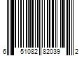 Barcode Image for UPC code 651082820392. Product Name: YARDLINK No Dig Fence 3-ft H x 3.5-ft W White Vinyl Fence Panel | 820392S