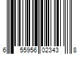Barcode Image for UPC code 655956023438. Product Name: Taste of Nature Cookie Dough Bites  Twix  5 oz.