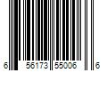 Barcode Image for UPC code 656173550066. Product Name: American Baby Company American Baby Co. Supreme Cotton Jersey Knit Fitted Crib Sheet  White