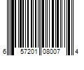 Barcode Image for UPC code 657201080074. Product Name: L Oreal Paris L Oreal Quick Blue Powder Bleach  16 Ounce