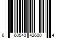 Barcode Image for UPC code 660543426004