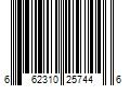 Barcode Image for UPC code 662310257446. Product Name: Msc Hypertherm 220637 Cap  HPR 400Amp Shield Retainer