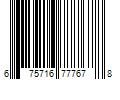 Barcode Image for UPC code 675716777678. Product Name: Madison Park Frances Tufted Storage Ottoman, Grey