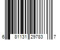 Barcode Image for UPC code 681131297837
