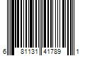 Barcode Image for UPC code 681131417891. Product Name: Acrox Technologies Co . LTD. onn. 5-Button Wireless Bluetooth Ambidextrous Mouse USB Nano Receiver  Green