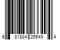Barcode Image for UPC code 681884266494