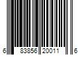 Barcode Image for UPC code 683856200116. Product Name: George L s Effects Pedal Cable Kit