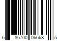 Barcode Image for UPC code 686700066685. Product Name: PEPSICO INC Gamesa Emperador Pecan Sandwich Cookies  14.2 oz Box  Single Pack