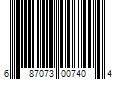 Barcode Image for UPC code 687073007404. Product Name: BIOADVANCED 10 lb. 24-Hour Grub Killer Plus Granules