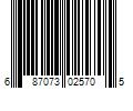 Barcode Image for UPC code 687073025705. Product Name: BioAdvanced Dual Action Rose and Flower Insect Killer