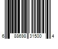 Barcode Image for UPC code 688698315004