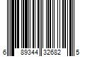 Barcode Image for UPC code 689344326825. Product Name: Spalding 44" Polycarbonate In-Ground Basketball System, Steel