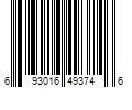 Barcode Image for UPC code 693016493746. Product Name: Women's Alegria 'Keli' Embossed Clog, Size 8-8.5US - Black