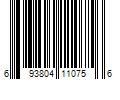 Barcode Image for UPC code 693804110756. Product Name: Tiki Cat Baby Variety Pack Wet Cat Food, 2.4 oz., Count of 12