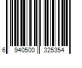 Barcode Image for UPC code 6940500325354