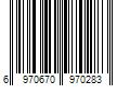 Barcode Image for UPC code 6970670970283. Product Name: Commercial Electric 8 ft. 6-Outlet Surge Protector, White