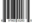 Barcode Image for UPC code 697983002635