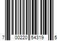 Barcode Image for UPC code 700220543195. Product Name: Reelsnot Original Fishing Line and Reel Lubricant