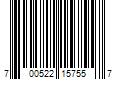 Barcode Image for UPC code 700522157557