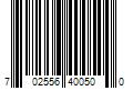 Barcode Image for UPC code 702556400500. Product Name: CAP Barbell Standard Cast Iron Weight Plate  5 Lbs.  Black