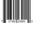 Barcode Image for UPC code 707392239000. Product Name: Simpson Strong-Tie 22-fl oz Epoxy Gun | EDT22S