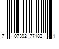 Barcode Image for UPC code 707392771821. Product Name: Simpson Strong-Tie THDB62600H Titen HD Concrete Anchor 5/8 x 6   10ct
