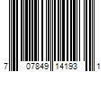 Barcode Image for UPC code 707849141931