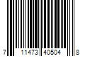 Barcode Image for UPC code 711473405048