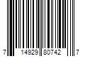 Barcode Image for UPC code 714929807427. Product Name: Meowijuana Honeysuckle Haze Cat Toy, Medium
