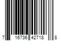 Barcode Image for UPC code 716736427188. Product Name: Marc Jacobs 57mm Square Sunglasses in Blue/Grey Shaded Blue at Nordstrom Rack