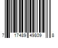 Barcode Image for UPC code 717489498098
