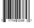 Barcode Image for UPC code 717709023857. Product Name: Metabo HPT 1.5-in Pneumatic Metal-connecting Nailer Rubber | NR38AKM