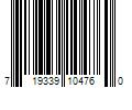 Barcode Image for UPC code 719339104760