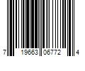 Barcode Image for UPC code 719663067724. Product Name: Food Networkâ„¢ Easy-Care Woven Tablecloth, Beig/Green, 70" ROUND