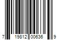 Barcode Image for UPC code 719812006369. Product Name: Oxo Cork Screw, Stainless Steel Winged