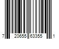Barcode Image for UPC code 720655633551