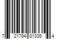 Barcode Image for UPC code 721794813354. Product Name: Zodax Malachi Glass Carafe with Pewter Antler