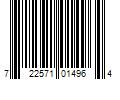 Barcode Image for UPC code 722571014964. Product Name: Gorilla Carts 4.5 cu. ft. Poly Yard Cart, GCY-45