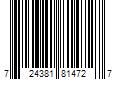 Barcode Image for UPC code 724381814727
