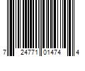 Barcode Image for UPC code 724771014744. Product Name: Woodland Scenics ST1474 Ho Track-Bed 24` Roll