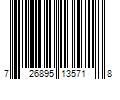 Barcode Image for UPC code 726895135718