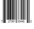 Barcode Image for UPC code 727361334482