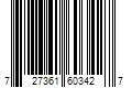 Barcode Image for UPC code 727361603427
