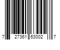 Barcode Image for UPC code 727361630027