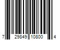 Barcode Image for UPC code 729849108004. Product Name: PetSafe 3 Volt Lithium Battery Module